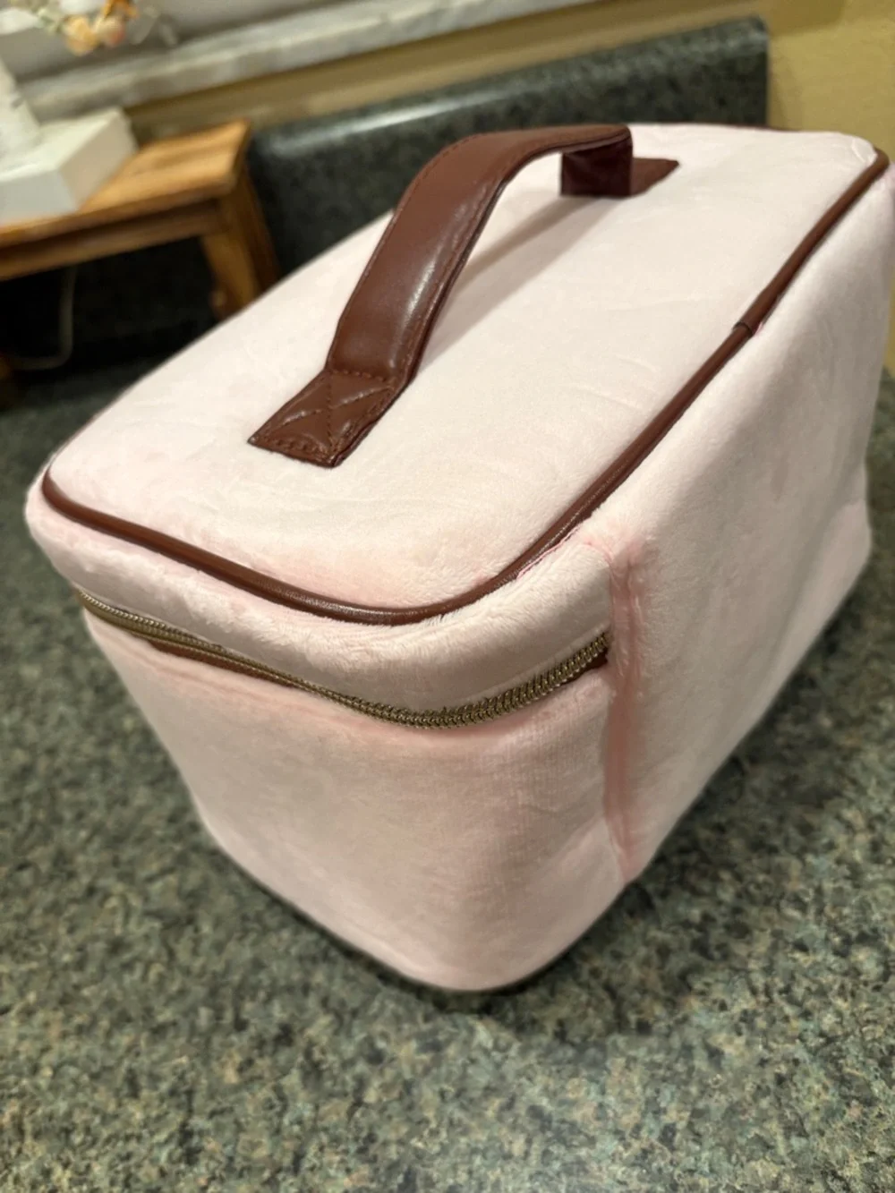 NWT BABY PINK JUICY COUTURE MAKEUP/ORGANIZER TRAVEL BAG